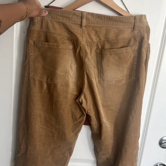 Brown Corduroy Michael Kors pants, size 34 - Picture 2 of 4